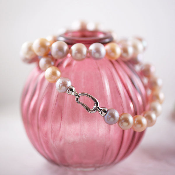 Edison Pearl Stand & Silver Pebble clasp
