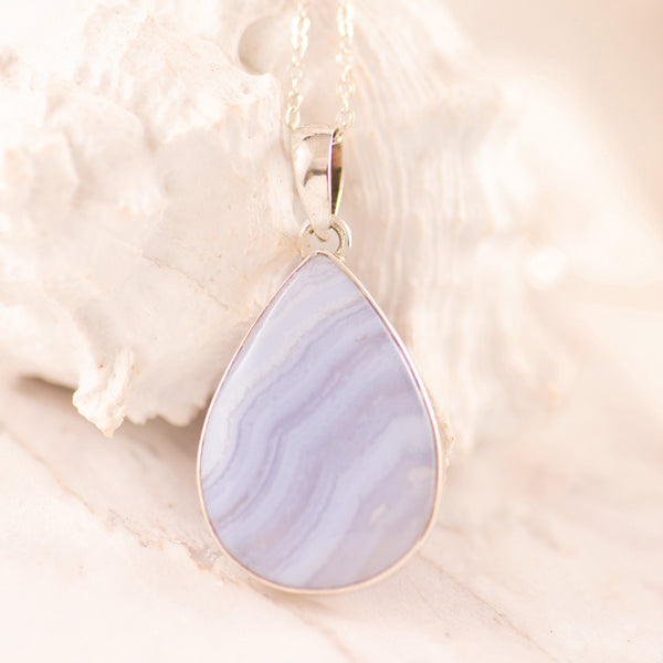 Lace Agate Pendant
