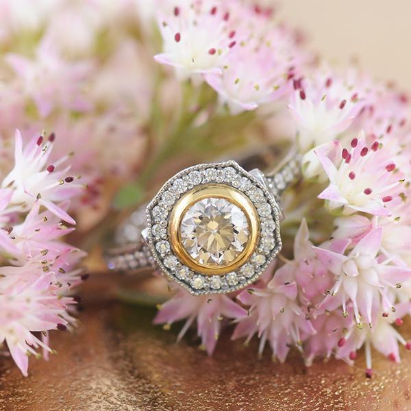 Australian Chocolate Diamond 1 Carat Ring