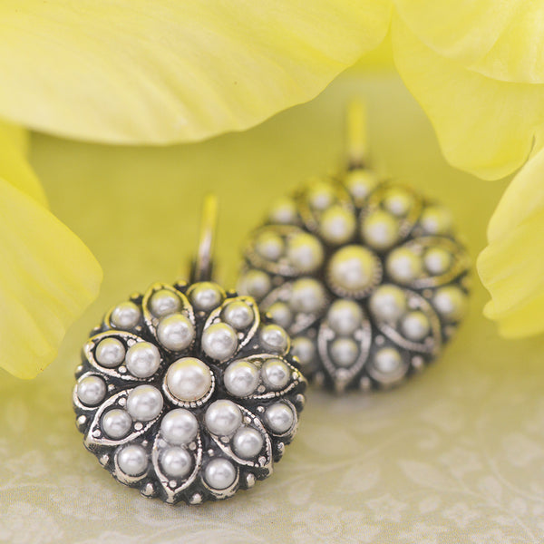 Multi Pearl Earrings