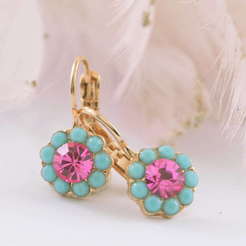 Afternoon In Amsterdam Flower Earrings