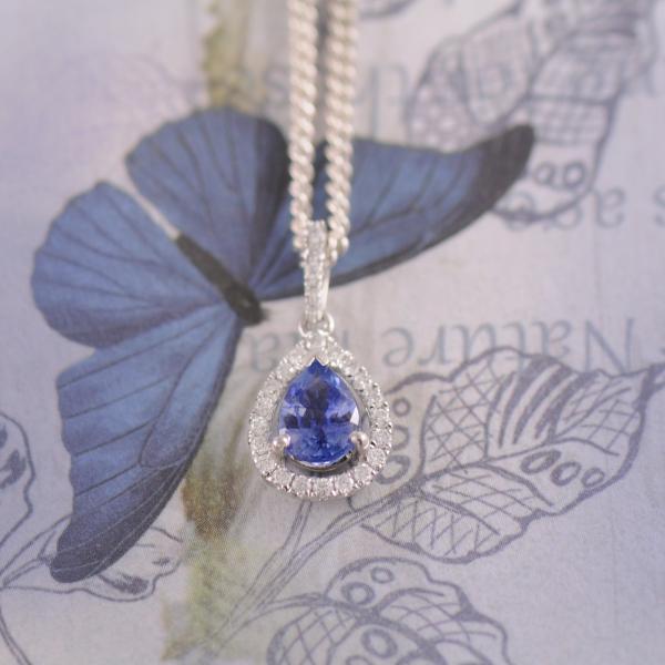 Sapphire and Diamond Pendant