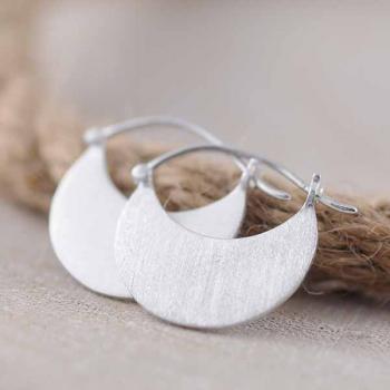 Sterling Silver Essence Earrings - 'Milestone'